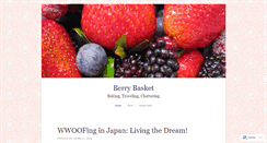 Desktop Screenshot of berrybasket.wordpress.com
