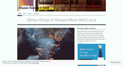 Desktop Screenshot of musicscenecmh.wordpress.com