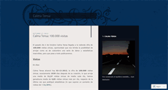 Desktop Screenshot of calmatensa.wordpress.com