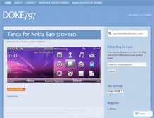 Tablet Screenshot of doke797.wordpress.com