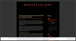 Desktop Screenshot of konsultasiseks.wordpress.com