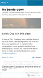 Mobile Screenshot of hebendsdown.wordpress.com