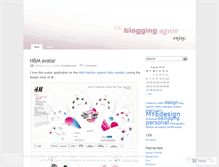 Tablet Screenshot of myedesign.wordpress.com