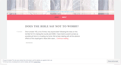 Desktop Screenshot of invitationrevelation.wordpress.com