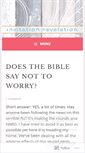 Mobile Screenshot of invitationrevelation.wordpress.com