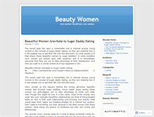 Tablet Screenshot of beautywomen1.wordpress.com