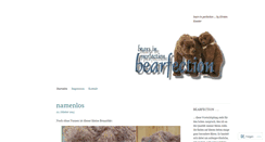 Desktop Screenshot of bearfection.wordpress.com