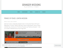 Tablet Screenshot of grangermissions.wordpress.com