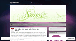 Desktop Screenshot of lucvancac.wordpress.com