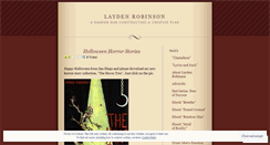 Desktop Screenshot of laydenrobinson.wordpress.com