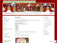 Tablet Screenshot of dapirates.wordpress.com