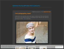 Tablet Screenshot of margiewoodsbrown.wordpress.com
