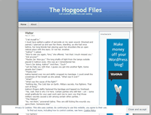 Tablet Screenshot of hopgood.wordpress.com