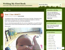 Tablet Screenshot of my1stbook.wordpress.com