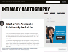Tablet Screenshot of intimacycartography.wordpress.com