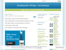 Tablet Screenshot of feriadiisander.wordpress.com