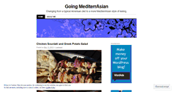 Desktop Screenshot of mediterrasianeating.wordpress.com