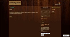 Desktop Screenshot of andrzejwach.wordpress.com