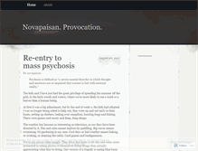 Tablet Screenshot of novapaisan.wordpress.com