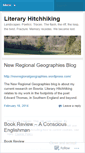 Mobile Screenshot of literaryhitchhiking.wordpress.com