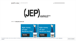 Desktop Screenshot of jordiesteve.wordpress.com