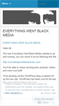 Mobile Screenshot of everythingwentblack.wordpress.com