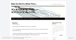 Desktop Screenshot of digitaldogtags.wordpress.com