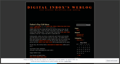 Desktop Screenshot of digitalinbox.wordpress.com