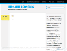 Tablet Screenshot of jurnaluleconomic.wordpress.com