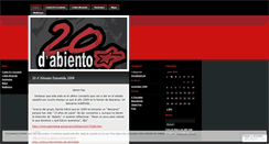 Desktop Screenshot of enrestida2008.wordpress.com
