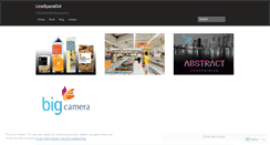 Desktop Screenshot of linespacedot.wordpress.com