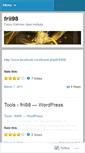 Mobile Screenshot of frii98.wordpress.com