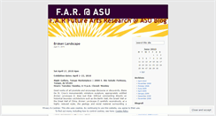 Desktop Screenshot of futureartsresearch.wordpress.com