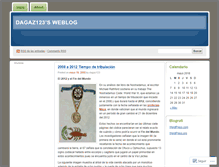 Tablet Screenshot of dagaz123.wordpress.com