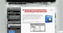 Desktop Screenshot of coffeebreakmedia.wordpress.com