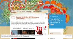 Desktop Screenshot of komunitasjazzchics.wordpress.com