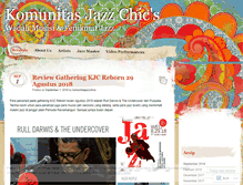 Tablet Screenshot of komunitasjazzchics.wordpress.com