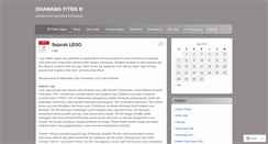 Desktop Screenshot of dhanang.wordpress.com