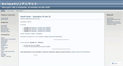 Desktop Screenshot of animatt.wordpress.com