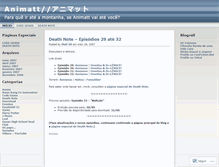 Tablet Screenshot of animatt.wordpress.com
