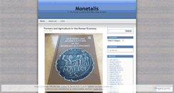 Desktop Screenshot of monetalis.wordpress.com