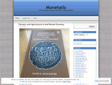 Tablet Screenshot of monetalis.wordpress.com