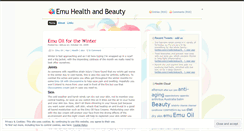 Desktop Screenshot of emuhealth.wordpress.com