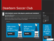 Tablet Screenshot of dearbornsc.wordpress.com