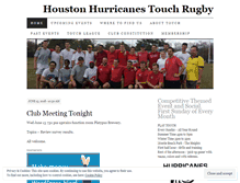 Tablet Screenshot of houstontouch.wordpress.com