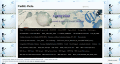 Desktop Screenshot of partitoviola.wordpress.com