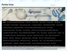 Tablet Screenshot of partitoviola.wordpress.com