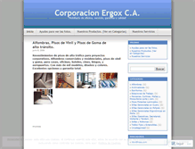 Tablet Screenshot of ergox.wordpress.com