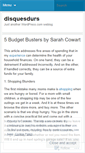 Mobile Screenshot of disquesdurs.wordpress.com