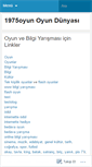 Mobile Screenshot of 1975oyun.wordpress.com
